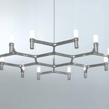 Crown Plana Minor Chandelier by Nemo, Finish: White, Black, Polished, Gold Painted, Gold Plated, Black Plated, , | Casa Di Luce Lighting