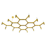 Crown Plana Mega Chandelier by Nemo, Finish: Black Plated, , | Casa Di Luce Lighting