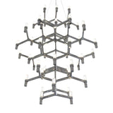 Crown Summa Chandelier by Nemo, Finish: White, Black, Polished, Gold Painted, Gold Plated, Black Plated, , | Casa Di Luce Lighting