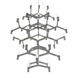 Crown Summa Chandelier by Nemo, Finish: White, Black, Polished, Gold Painted, Gold Plated, Black Plated, , | Casa Di Luce Lighting