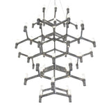 Crown Summa Chandelier by Nemo, Finish: White, Black, Polished, Gold Painted, Gold Plated, Black Plated, , | Casa Di Luce Lighting