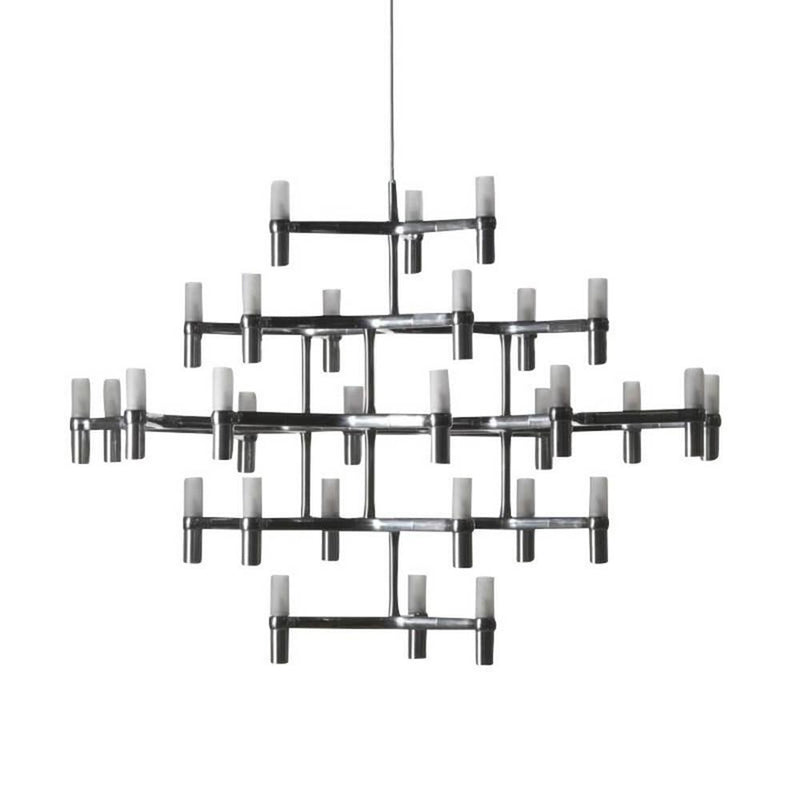 Crown Major Chandelier by Nemo, Finish: Polished, ,  | Casa Di Luce Lighting