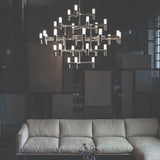 Crown Major Chandelier by Nemo, Finish: White, Black, Polished, Gold Painted, Gold Plated, Black Plated, , | Casa Di Luce Lighting