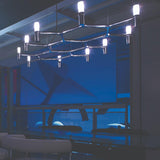 Crown Plana Chandelier by Nemo, Finish: Polished, White, Black, Gold Painted, Gold Plated, Black Plated, , | Casa Di Luce Lighting