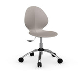 Basil CS-1366 Office Chair by Calligaris by CDL (Casa Di Luce Collection), Seat Colors: Matt Taupe,, , | Casa Di Luce Lighting
