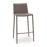 Boheme CB-1393 Bar Stool by Calligaris by CDL (Casa Di Luce Collection), Frame - Seat Colors: Matte Black / Black, Matte Optic White / Optic White, Matte Taupe / Taupe, , | Casa Di Luce Lighting