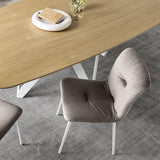 Annie Soft CS1848 Upholstered Metal Chair by Calligaris