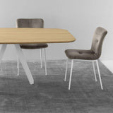 Annie Soft CS1848 Upholstered Metal Chair by Calligaris