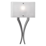 Carlyle Vertex Wall Sconce by Hammerton, Color: Frosted Granite-Hammerton Studio, Finish: Flat Bronze, | Casa Di Luce Lighting