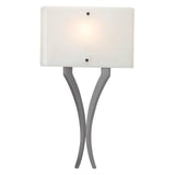 Carlyle Vertex Wall Sconce by Hammerton, Color: Bronze Granite-Hammerton Studio, Frosted Granite-Hammerton Studio, Smoke Granite-Hammerton Studio, Ivory Wisp-Hammerton Studio, Finish: Flat Bronze, Gilded Brass, Gunmetal, Heritage Brass, Matt Black, Metallic Beige Silver, Bronze Oil Rubbed, Nickel Satin, | Casa Di Luce Lighting