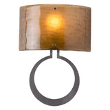 Carlyle Circlit Wall Sconce by Hammerton, Color: Bronze Granite-Hammerton Studio, Finish: Metallic Beige Silver, | Casa Di Luce Lighting