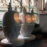 Matt White Ti Vedo Table Lamp by Karman