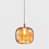 Cubie Pendant Light by Viso, Color: Amber, Clear, Smoke, , | Casa Di Luce Lighting