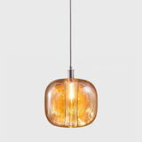 Cubie Pendant Light by Viso, Color: Amber, Clear, Smoke, , | Casa Di Luce Lighting