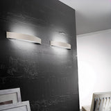 Curve Wall Sconce by Linea Light, Finish: Nickel, White, Size: Small, Medium, Large, | Casa Di Luce Lighting