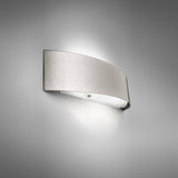Curve Wall Sconce by Linea Light, Finish: Nickel, White, Size: Small, Medium, Large, | Casa Di Luce Lighting