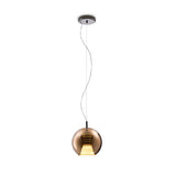 Beluga Royal Pendant by Fabbian, Finish: Bronze, Size: Small, | Casa Di Luce Lighting