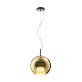 Beluga Royal Pendant by Fabbian, Finish: Gold, Size: Medium, | Casa Di Luce Lighting
