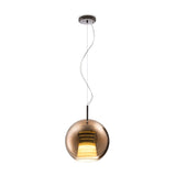 Beluga Royal Pendant by Fabbian, Finish: Bronze, Size: Medium, | Casa Di Luce Lighting