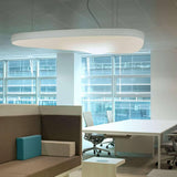 Petale Acoustic Triangle Pendant in Office
