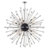 Liberty Chandelier by Hudson Valley, Finish: Nickel Polished, Size: Large, | Casa Di Luce Lighting