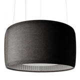 Dark Grey Silenzio Pendant by Luceplan