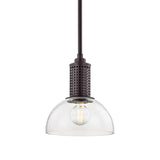 Halcyon Pendant by Hudson Valley, Finish: Brass Aged, Nickel Polished, Old Bronze-Mitzi, Size: Small, Large, | Casa Di Luce Lighting