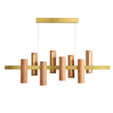 Black Note Keys LED Linear Suspension by LZF