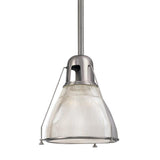 Haverhill Pendant by Hudson Valley, Finish: Nickel Satin, Size: Medium, | Casa Di Luce Lighting