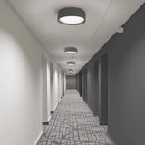 Dalton Flushmount by Kuzco, Finish: Beige, Black, Grey, White, Size: 16 Inch, 20 Inch, | Casa Di Luce Lighting