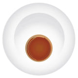 Dawn Wall-Ceiling Lamp by Kundalini, Finish: White + Polished Copper, Size: Large, | Casa Di Luce Lighting