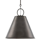 Altamount Dark Pendant by Hudson Valley, Finish: Historic Nickel-Hudson Valley, Size: X-Large, | Casa Di Luce Lighting
