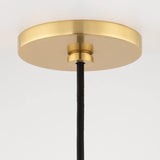 Karin Pendant by Mitzi, Finish: Brass Aged, Nickel Polished, Size: Small, Large, | Casa Di Luce Lighting