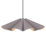 Delfina Pendant by Weplight, Color: Ash, Beech, Ebony, Grey Oak, Wenge, Red, Yellow, Green, Blue, White, Petiribí, Natural Felt-Weplight, Size: Small, Medium, Large, X-Large, | Casa Di Luce Lighting