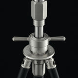 Black-Black/Gold Leaf Studio 63 Floor Lamp by Fortuny by Venetia Studium