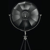 Black-Black/White Leaf Studio 63 Floor Lamp by Fortuny by Venetia Studium