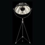 Black-Black/Silver Leaf Studio 76 Floor Lamp by Fortuny