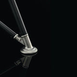 Black-Black/White Studio 76 Floor Lamp by Fortuny