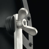 Black-Black/White Studio 76 Floor Lamp by Fortuny