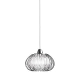 Diamante Pendant Light by Vistosi, Color: Amber, Crystal, Light Option: G9, LED, E26, Size: Small, Medium, Large | Casa Di Luce Lighting