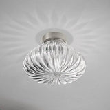 Diamante Ceiling Light by Vistosi, Color: Amber, Chrome, Light Option: LED, G9, E26, Size: Small, Medium, Large | Casa Di Luce Lighting