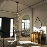 Darsky Pendant Light - Matte Black - Lifestyle