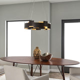 Moderne LED Chandelier by Kichler, Finish: Nickel Satin, Olde Bronze-Kichler, , | Casa Di Luce Lighting