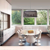 Solis Drum Pendant in dining room