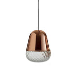 Balloton Pendant by MM Lampadari, Color: Balloton, Smoked Balloton, Smooth Glass, Finish: Brass Polished, Matt Black, Glossy Copper, Matt White-Axo Light, Size: Mini, Medium | Casa Di Luce Lighting