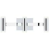 Dobson II 3-Light Bath Bar by Tech Lighting, Finish: Chrome, Light Option: 120 Volt LED, 277 Volt LED, Shape: Shallow, Standard | Casa Di Luce Lighting