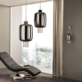 Dolium Suspension by Cangini & Tucci, Color: Transparent, Pink, Amber, Green, Blue, Smokey, Tobacco-Artemide, Ruby-Cangini & Tucci, , | Casa Di Luce Lighting