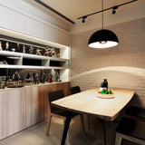 Dome Pendant Light by Seed Design, Finish: Matt Black, Chrome, Copper, White, Size: Medium, Large, | Casa Di Luce Lighting