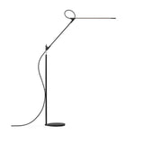 Black Superlight LED Floor Lamp by Pablo