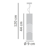 Dune Transparent Pendant by Sillux, Title: Default Title, , | Casa Di Luce Lighting